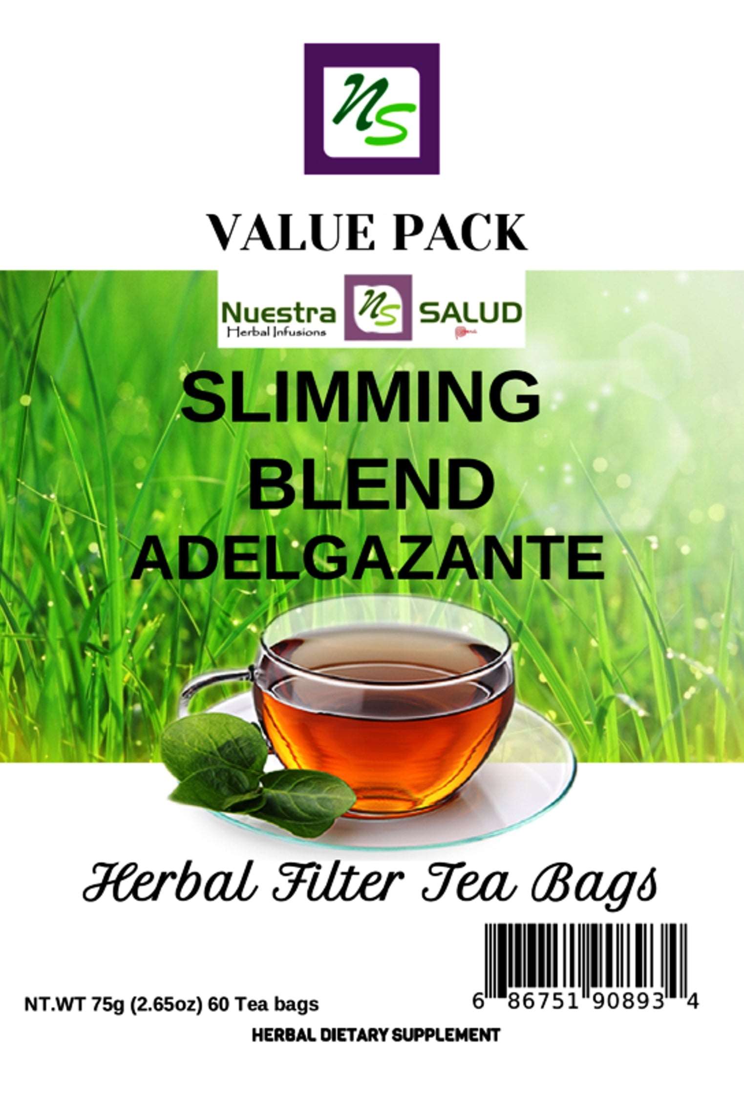 Slim Tea For Weight Loss, Herbal Slimming Tea