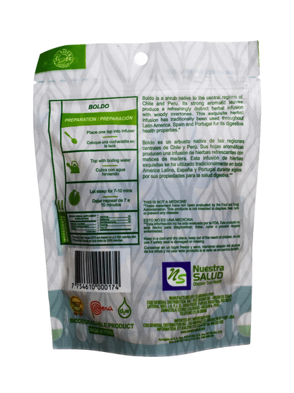  Boldo Loose Leaf Herbal Infusion Tea Value Pack (90g) by Nuestra Salud sold by NS Herbs Co.