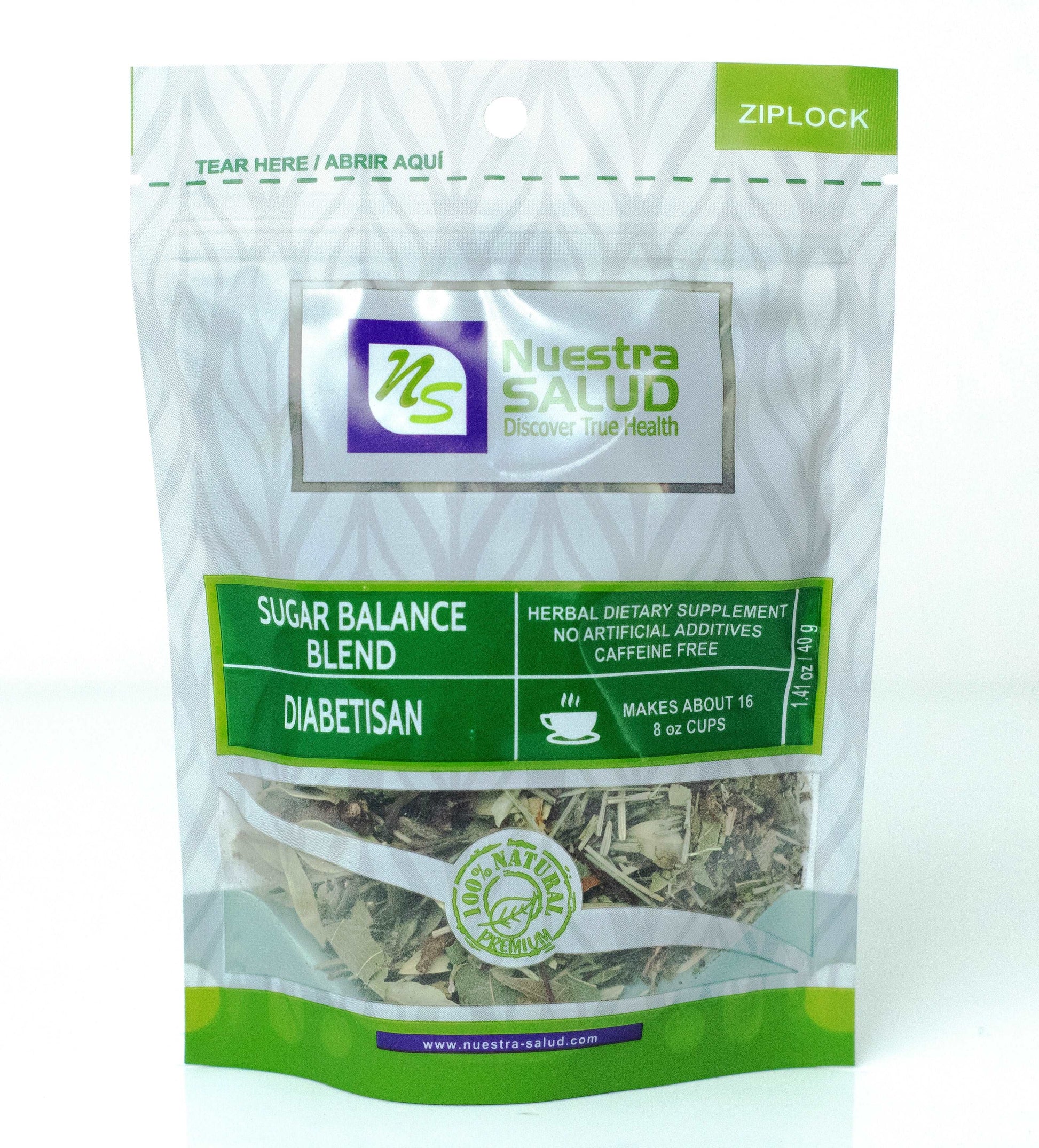  Diabetisan Sugar Balance Herbal Tea (40g)1.41oz by Nuestra Salud sold by NS Herbs Co.