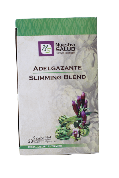  Adelgazante Slimming Blend Filter Tea Box (Tea Bags) by Nuestra Salud sold by NS Herbs Co.