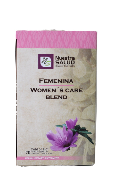  Femenina Women's Care Blend Filter Tea Box (20 Tea Bags) by Nuestra Salud sold by NS Herbs Co.