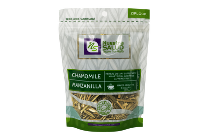  Manzanilla Chamomile Loose Herbal Infusion Tea Value Pack(120g) by Nuestra Salud sold by NS Herbs Co.