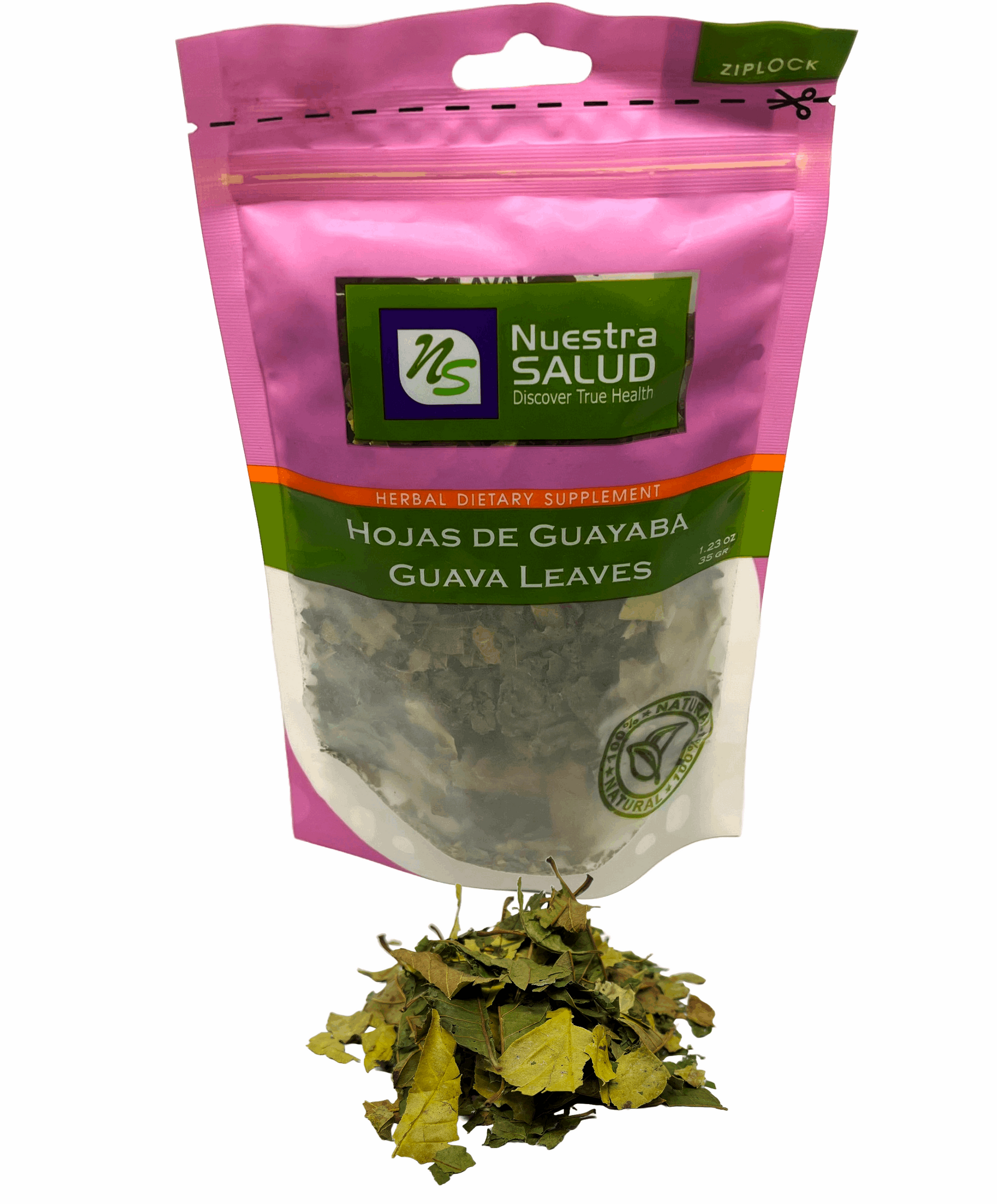 Guava Leaves Tea - Herbal Tea (35g/1.05oz) Hojas De Guayaba Te Premium