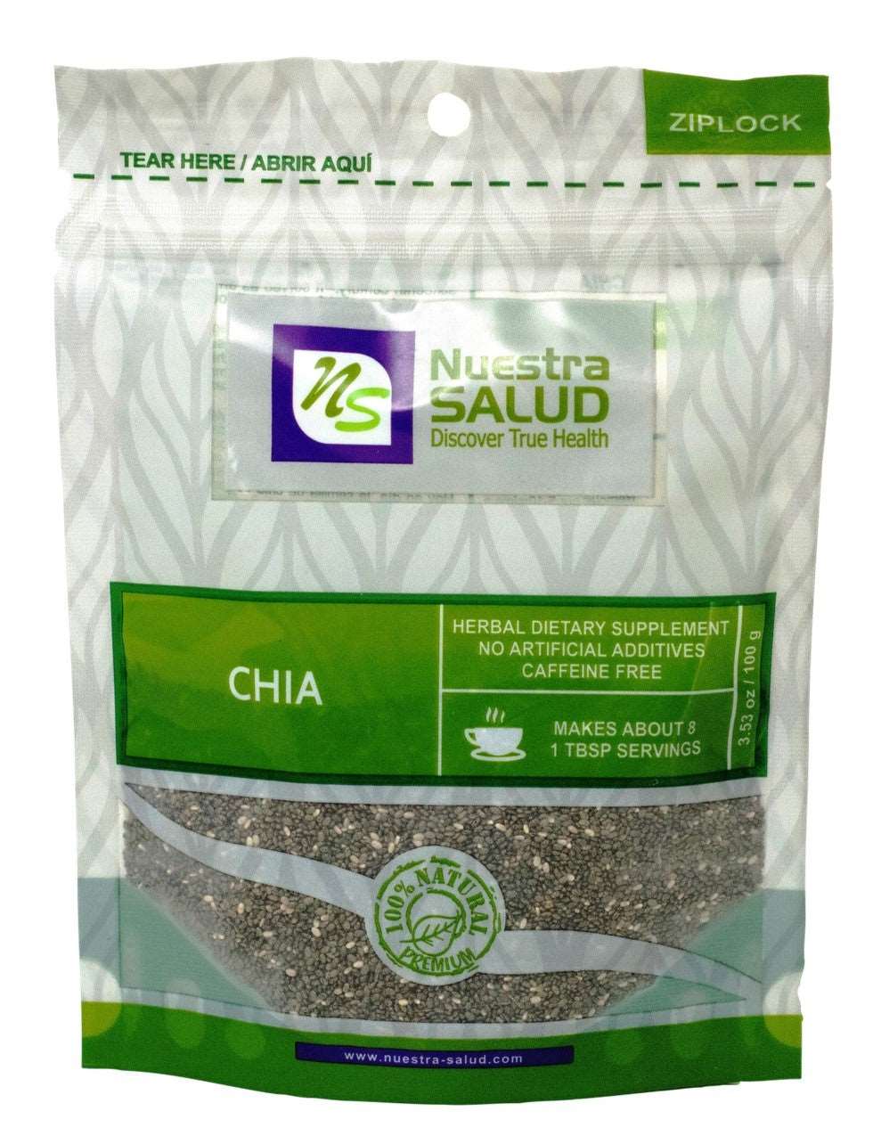 Chia Seeds (100g) 3.52oz Loose Tea