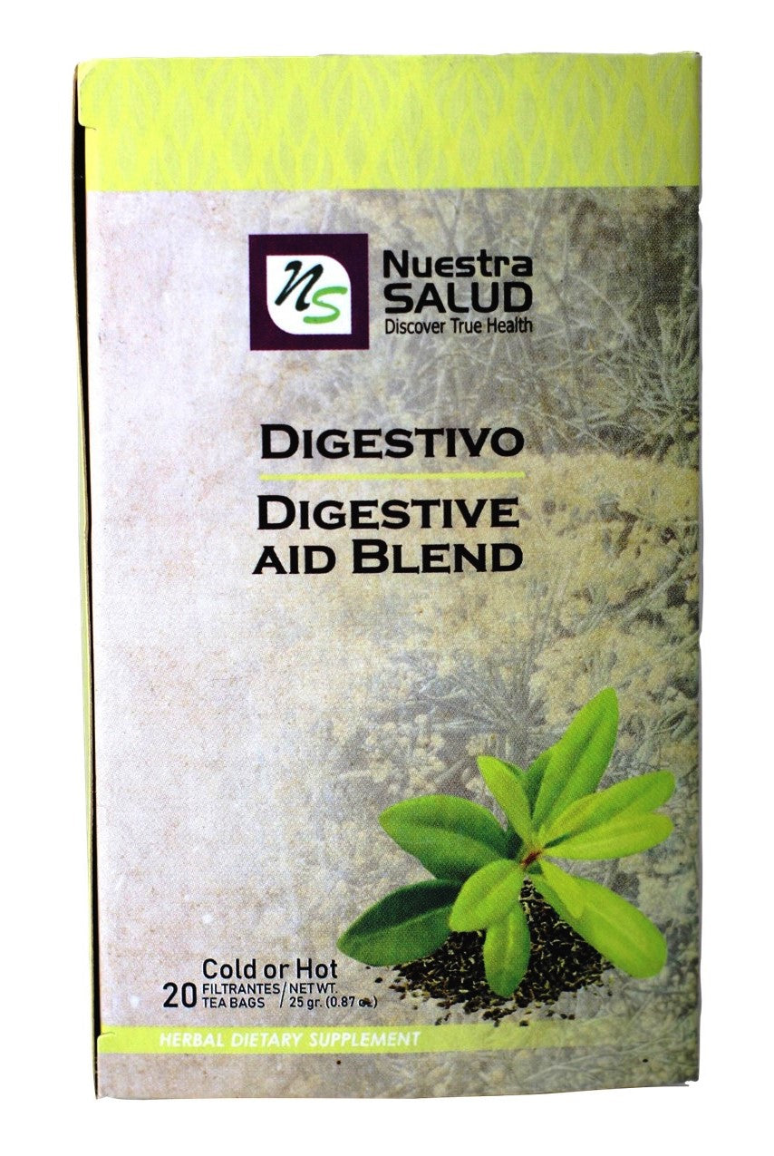 Digestive Tea Digestivo Herbal Tea (60 tea bags) Nuestra Salud