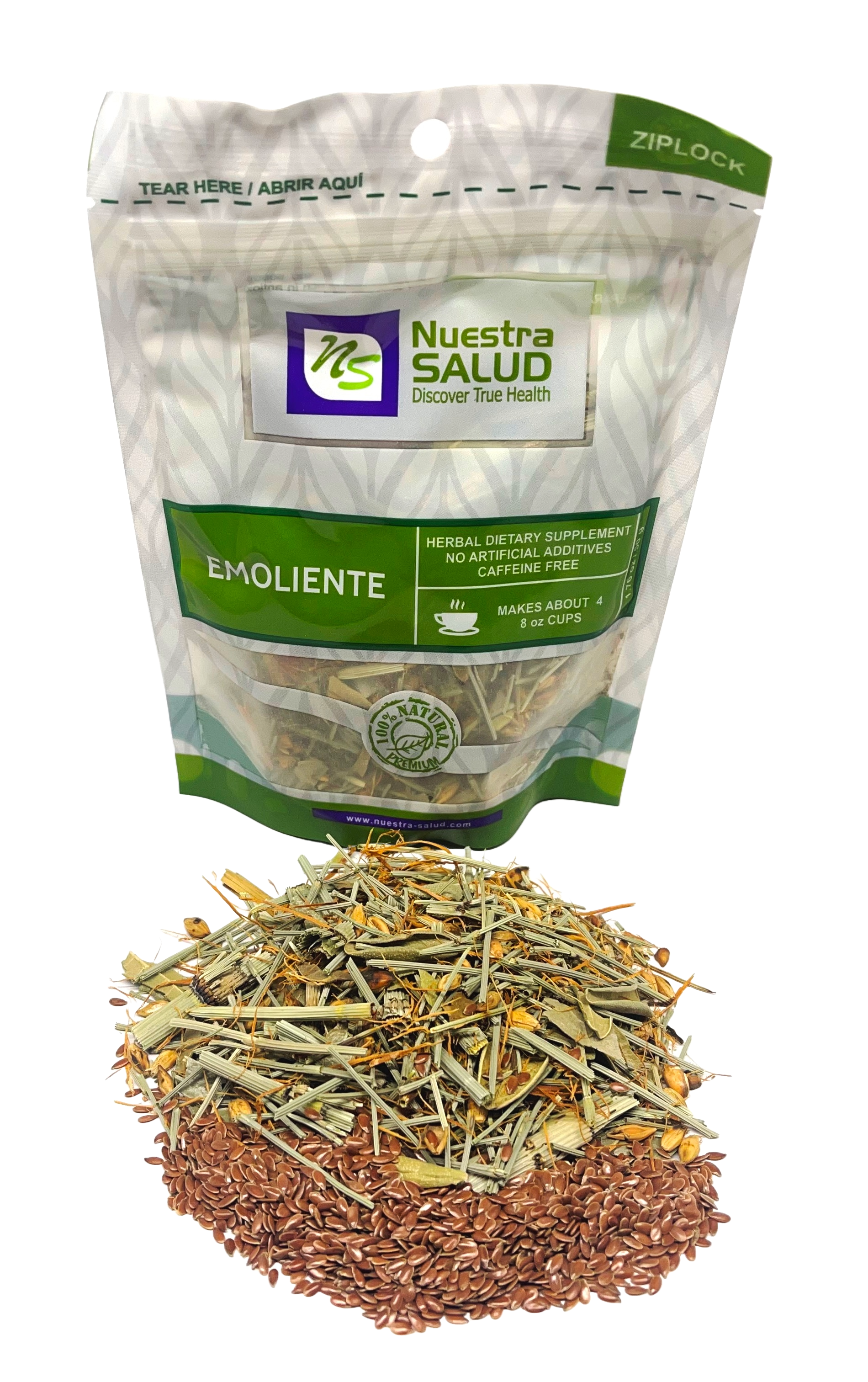 Emollient Tea Blend Herbal Infusion Tea (40g) Peruvian Emoliente Te Nuestra Salud