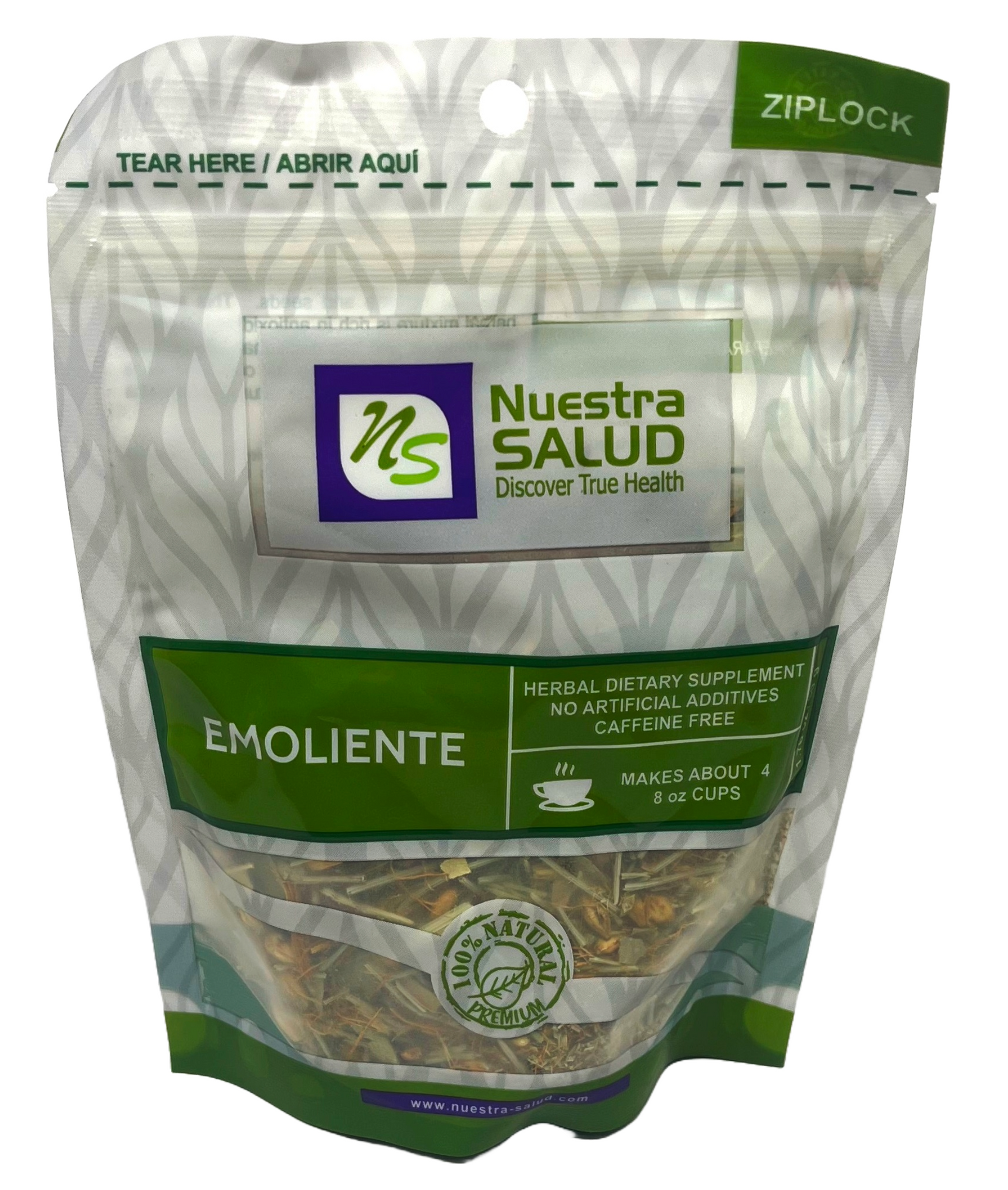 Emollient Tea Blend Herbal Infusion Tea (40g) Peruvian Emoliente Te Nuestra Salud