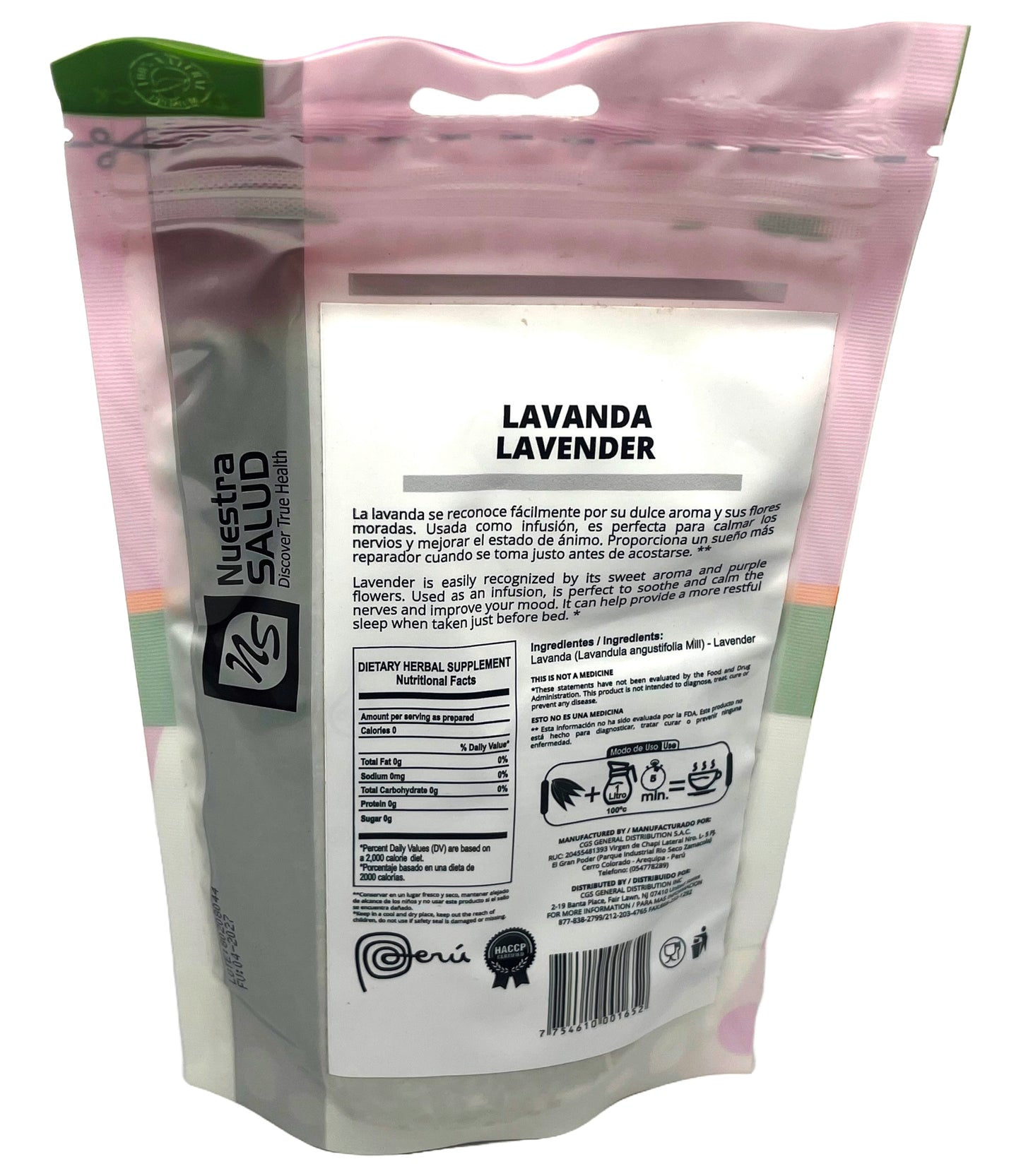 Lavender Herbal Infusion Tea Lavanda (50g) Premium Silver Line