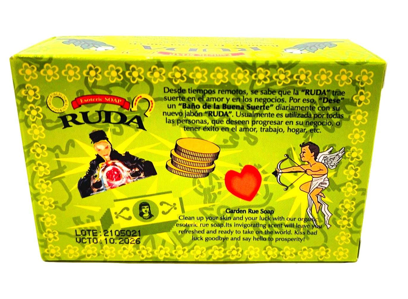 Jabón Ruda (3 barras) Jabon Rue Baño Esotérico Buena Suerte Soap Nuestra Salud