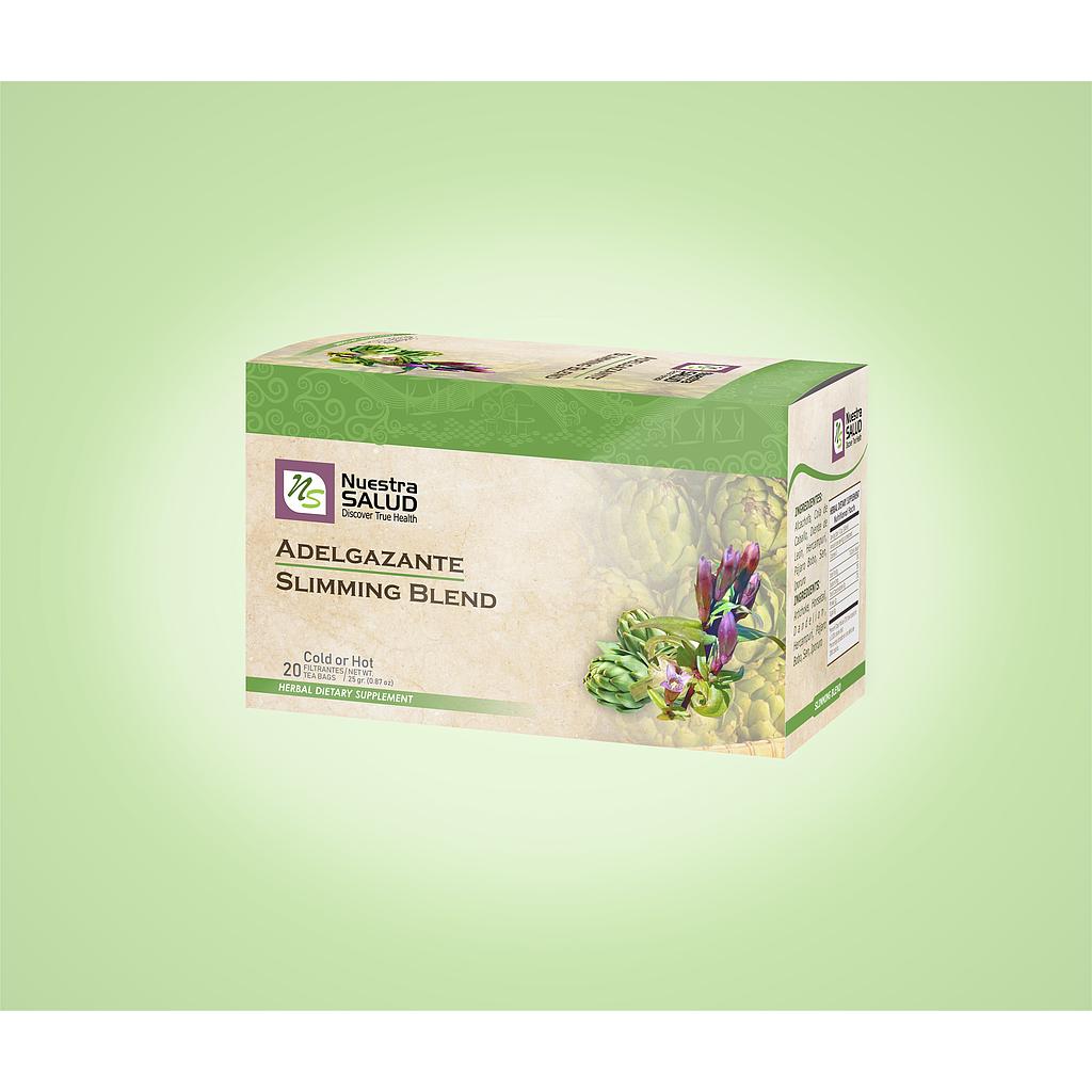  Adelgazante Slimming Blend Filter Tea Box (Tea Bags) by Nuestra Salud sold by NS Herbs Co.