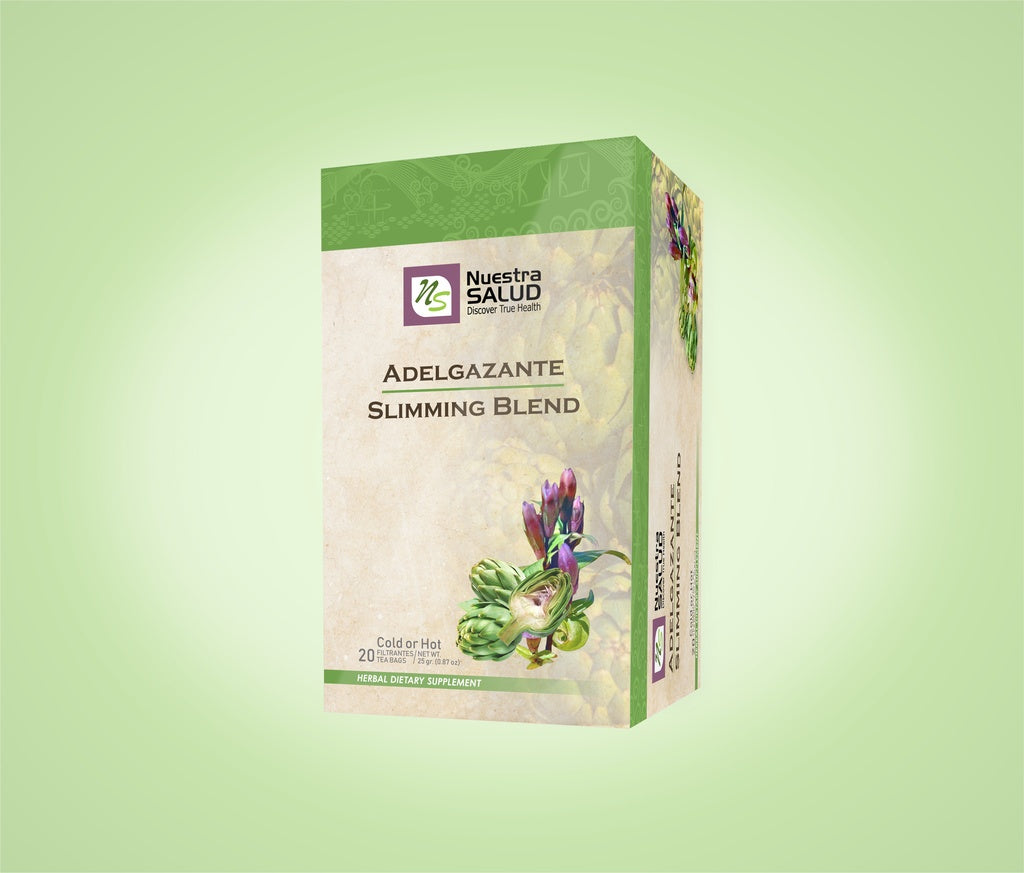  Adelgazante Slimming Blend Filter Tea Box (Tea Bags) by Nuestra Salud sold by NS Herbs Co.