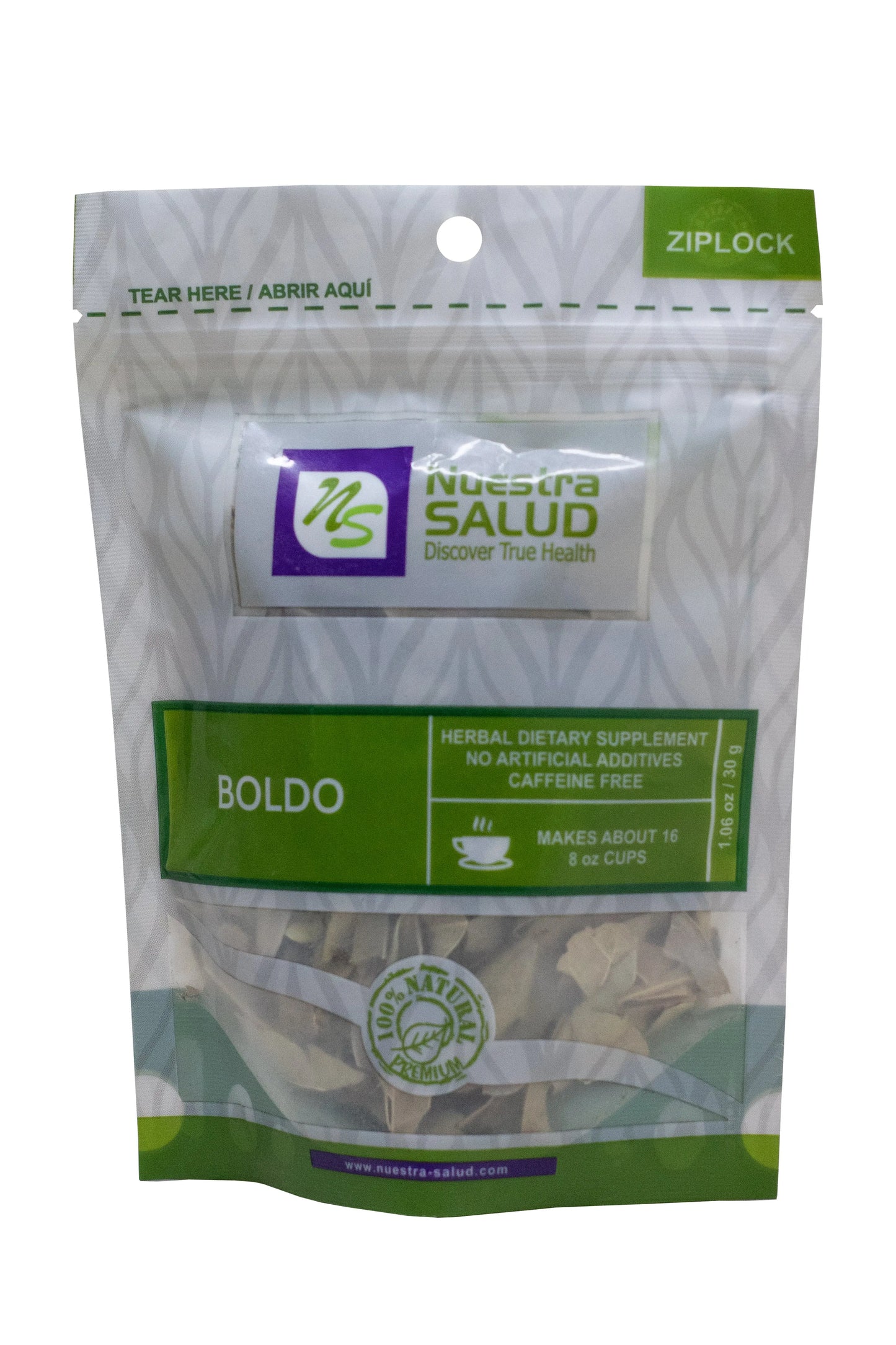  Boldo Leaves Herbal Tea (30g) 1.05oz by Nuestra Salud sold by NS Herbs Co.