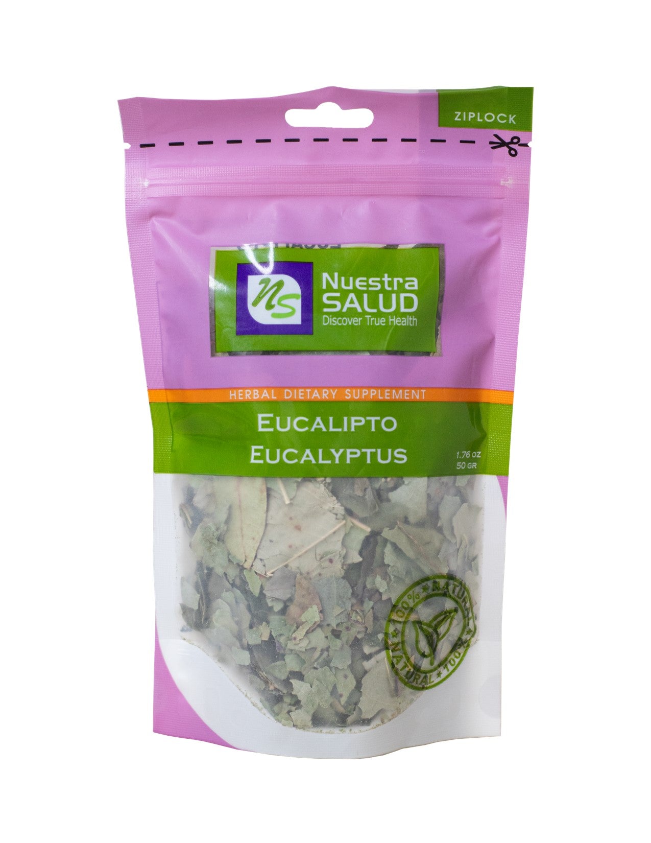  Hojas De Eucalipto Eucalyptus Loose Leaf Premium Herb Tea (50g) 1.76oz by Nuestra Salud sold by NS Herbs Co.