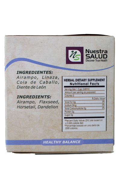  Presión Alta Té - Healthy Balance Filter Box (20 Tea Bags) by Nuestra Salud sold by NS Herbs Co.