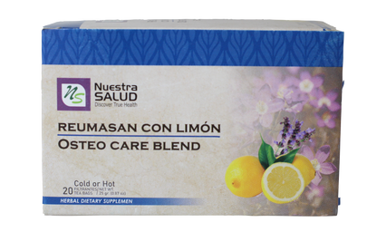  Reumasan Limón Osteo Care Blend Lemon Filter Tea Box (20 Tea Bags) by Nuestra Salud sold by NS Herbs Co.