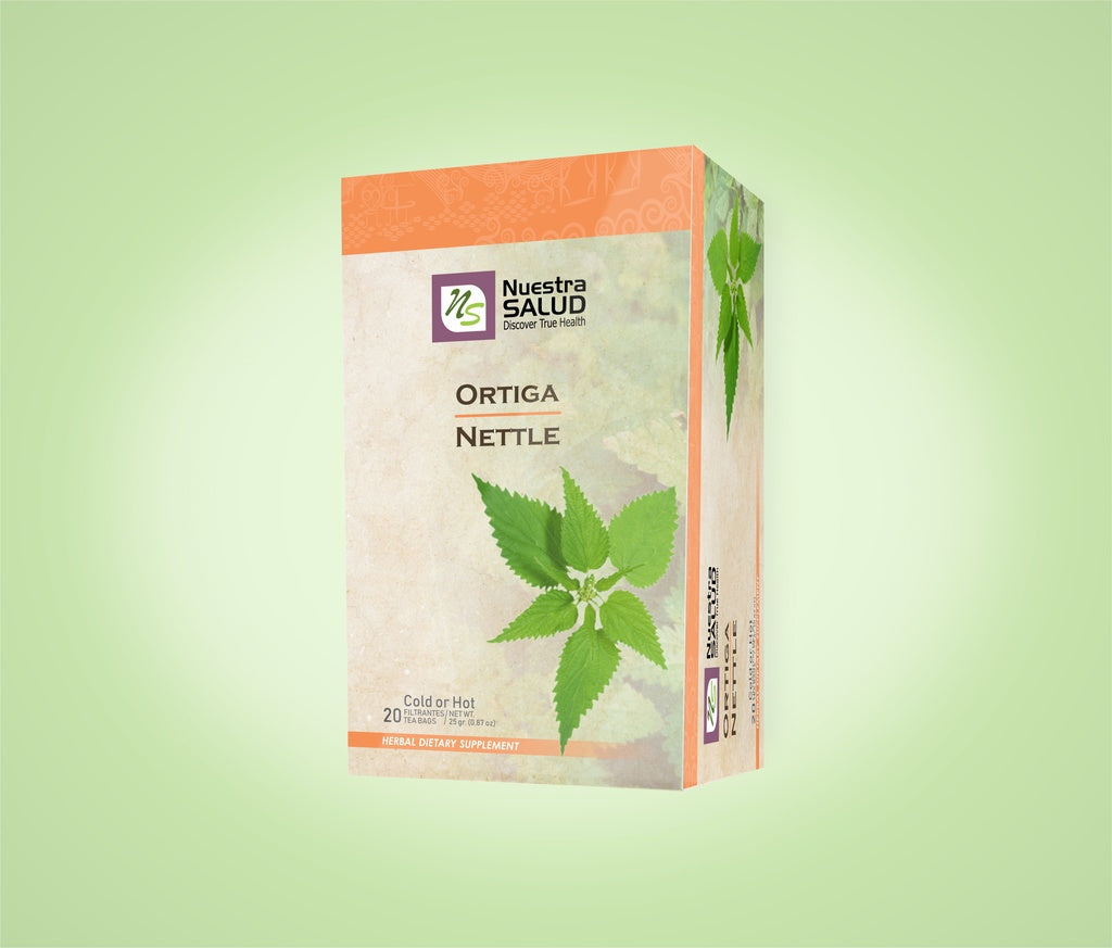  Ortiga  Nettle Filter Tea Box (20 Tea Bags) by Nuestra Salud sold by NS Herbs Co.