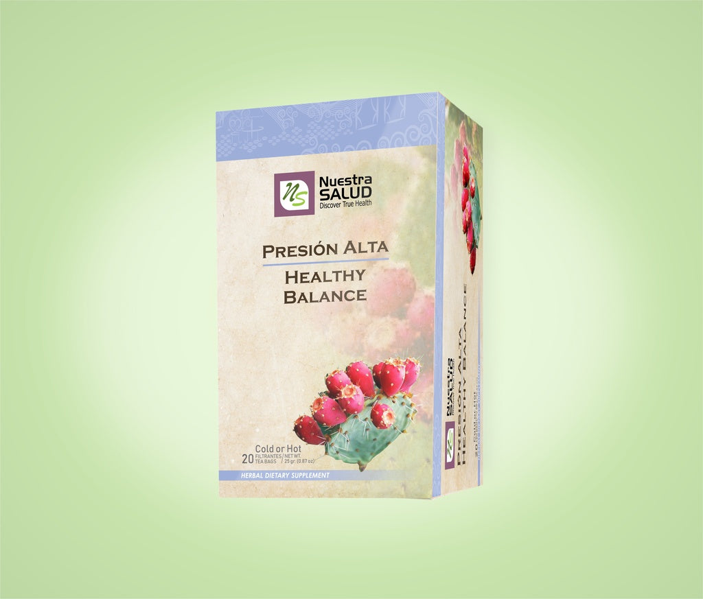  Presión Alta Té - Healthy Balance Filter Box (20 Tea Bags) by Nuestra Salud sold by NS Herbs Co.