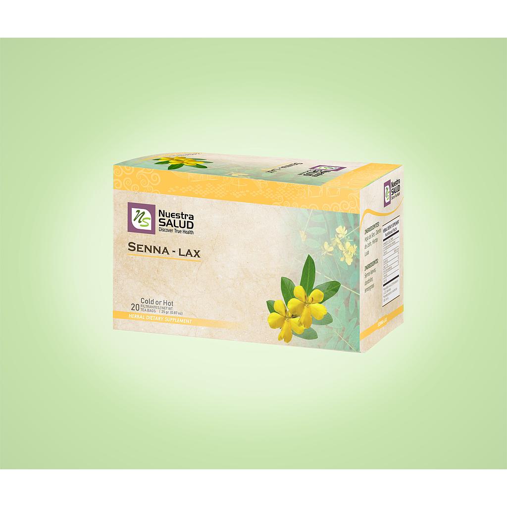  Senna-Lax Mate Lax Filter Tea Box (20 Tea Bags) by Nuestra Salud sold by NS Herbs Co.