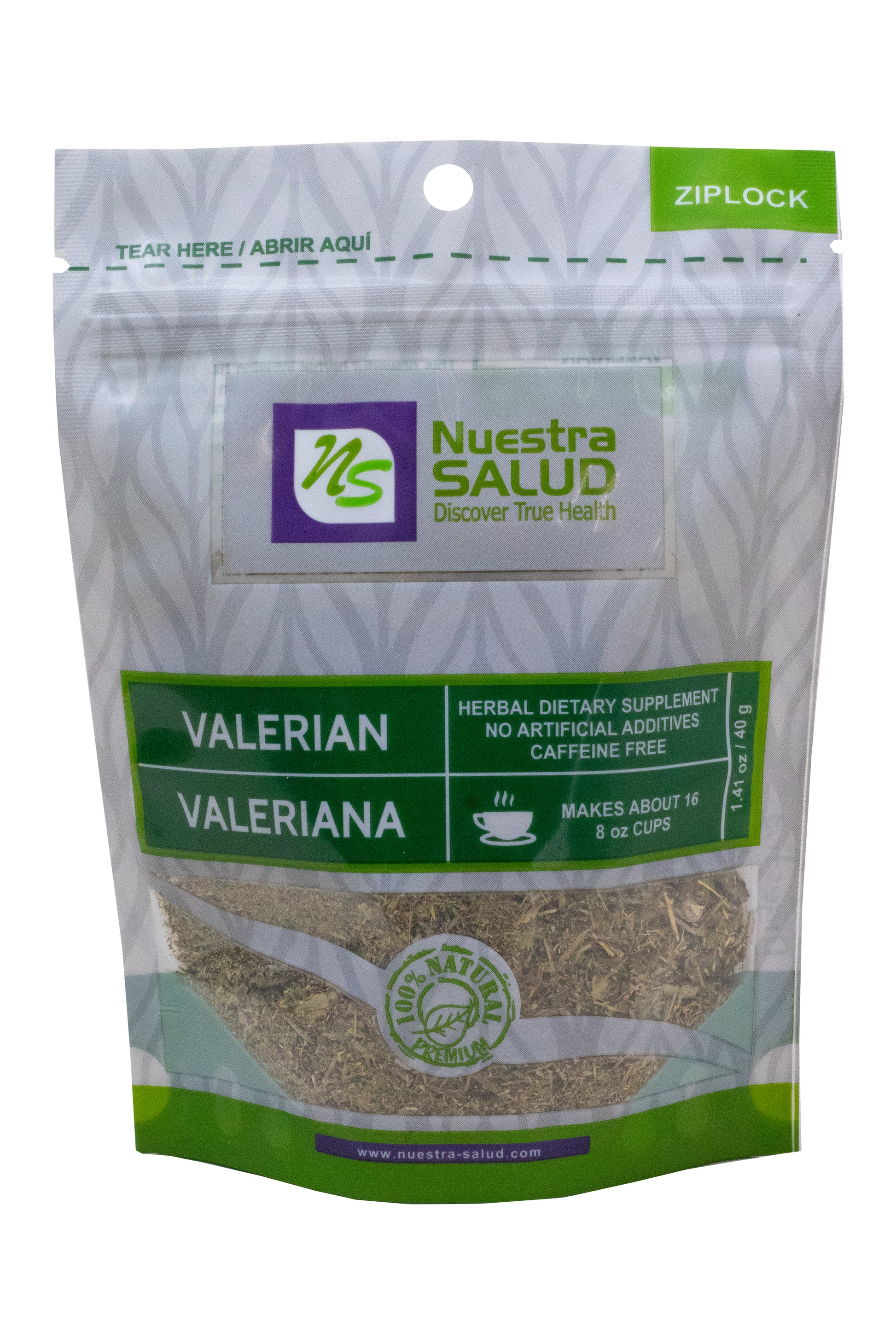  Valeriana Loose Herbal Tea (40g) by Nuestra Salud sold by NS Herbs Co.