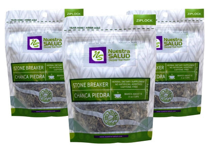  Chanca Piedra Stone breaker Loose Herbal Infusion Tea Value pack (120g) by Nuestra Salud sold by NS Herbs Co.