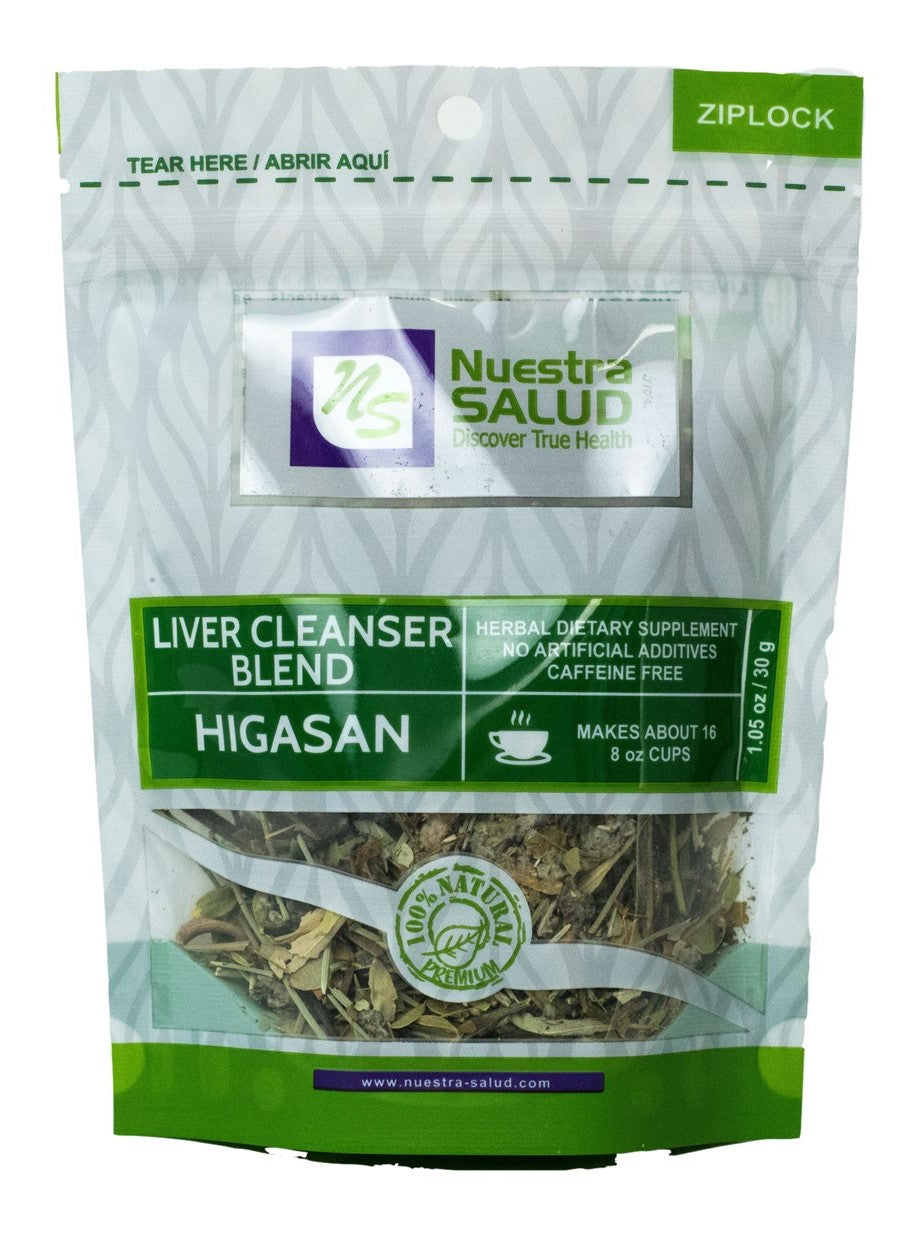  Higasan Liver Cleanser Loose Blend Herbal Infusion Tea Value Pack (90g) by Nuestra Salud sold by NS Herbs Co.