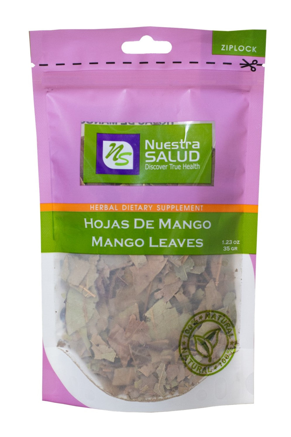  Mango Loose Leaves Herbal Infusion Tea Value Pack (105g) by Nuestra Salud sold by NS Herbs Co.